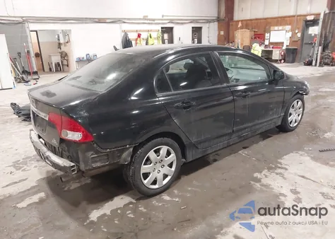 2009 Honda Civic Lx z USA, uszkodzony, nr VIN 2HGFA16599H530025